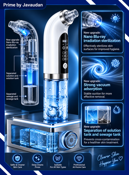 Electric Blackhead Remover Vacuum Pore Cleaner – USB Rechargeable